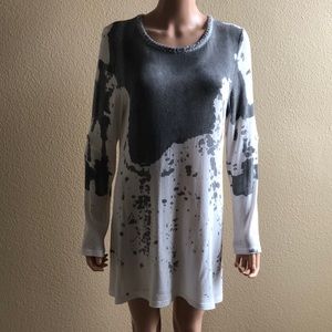 Violet Ruby top with sheer overlay top with embroidery.  Like new, worn twice.